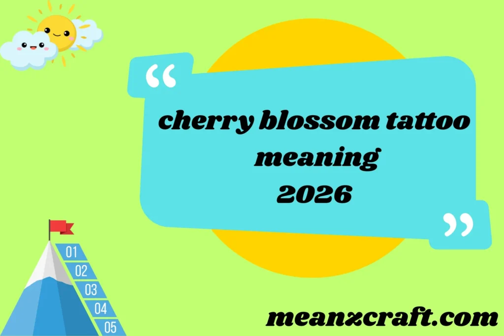 Cherry Blossom Tattoo Meaning Beauty Life Love and Letting Go Explained 2026