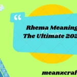 Rhema Meaning The Ultimate 2026