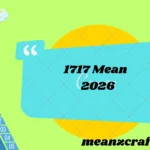 1717 Mean 2026