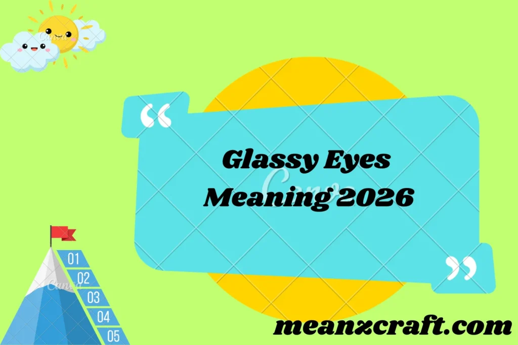 Glassy Eyes Meaning 2026