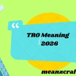 TRO Meaning What It Really Means and Why People Search for It 2026