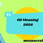 OD Meaning 2026