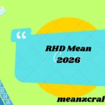RHD Mean 2026
