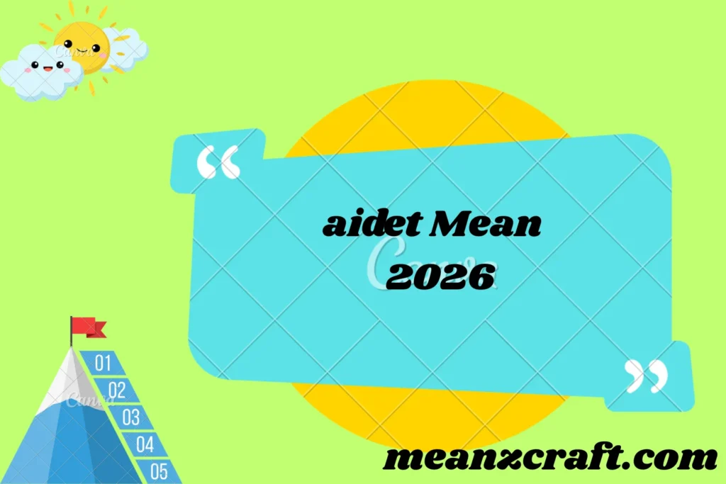 aidet Mean 2026