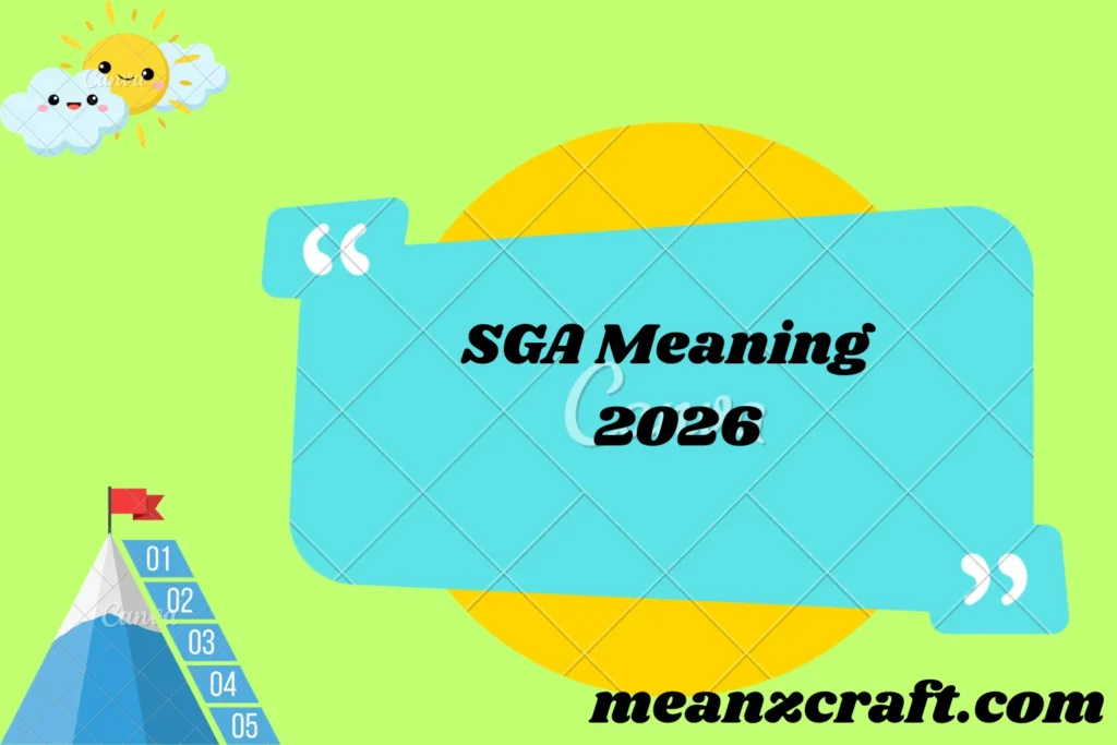 SGA Meaning 2026