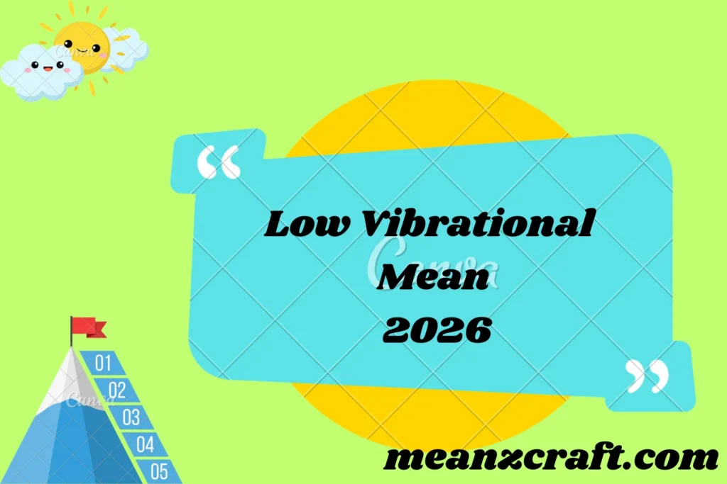 Low Vibrational Mean 2026
