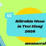 Bilirubin Mean in Text Slang 2026