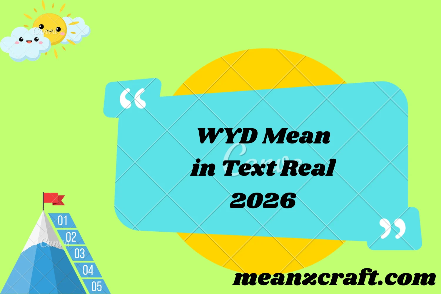 WYD Mean in Text Real 2026