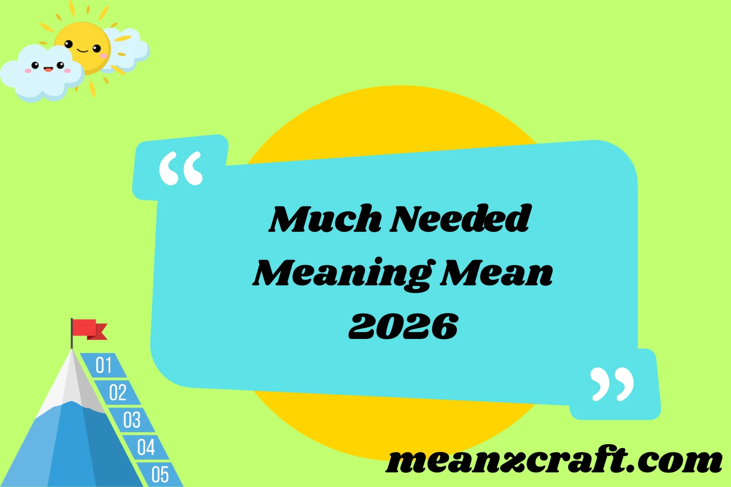 Much Needed Meaning Mean 2026