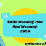 AMOS Meaning Text Real Meaning 2026
