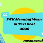 IWK Meaning Mean in Text Real 2026