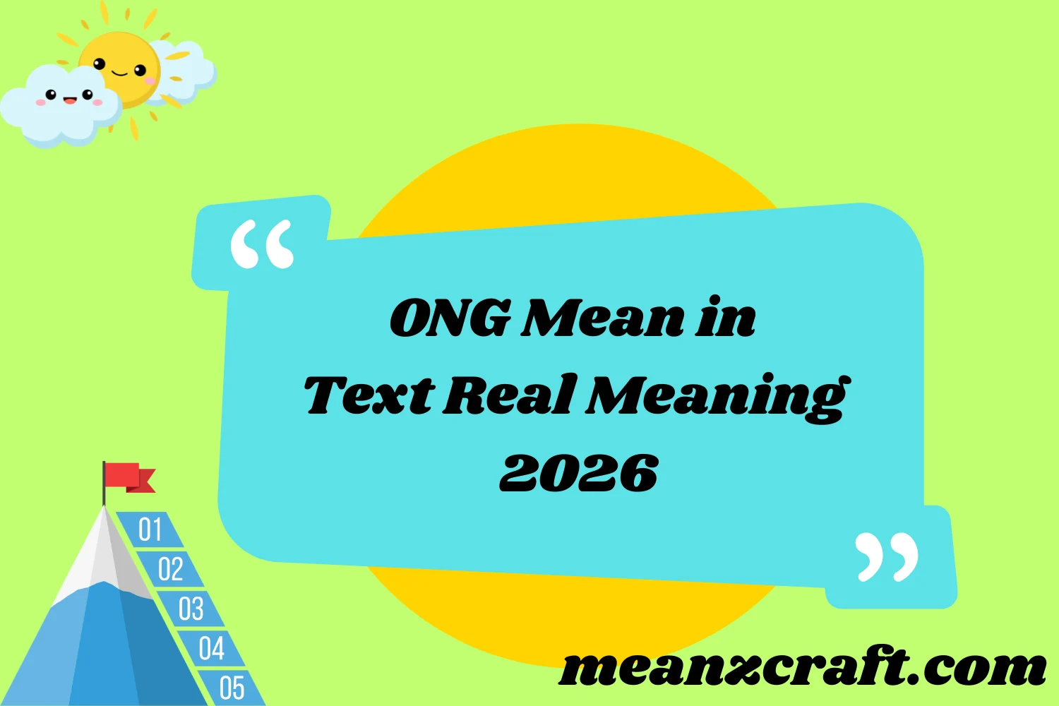 ONG Mean in Text Real Meaning 2026