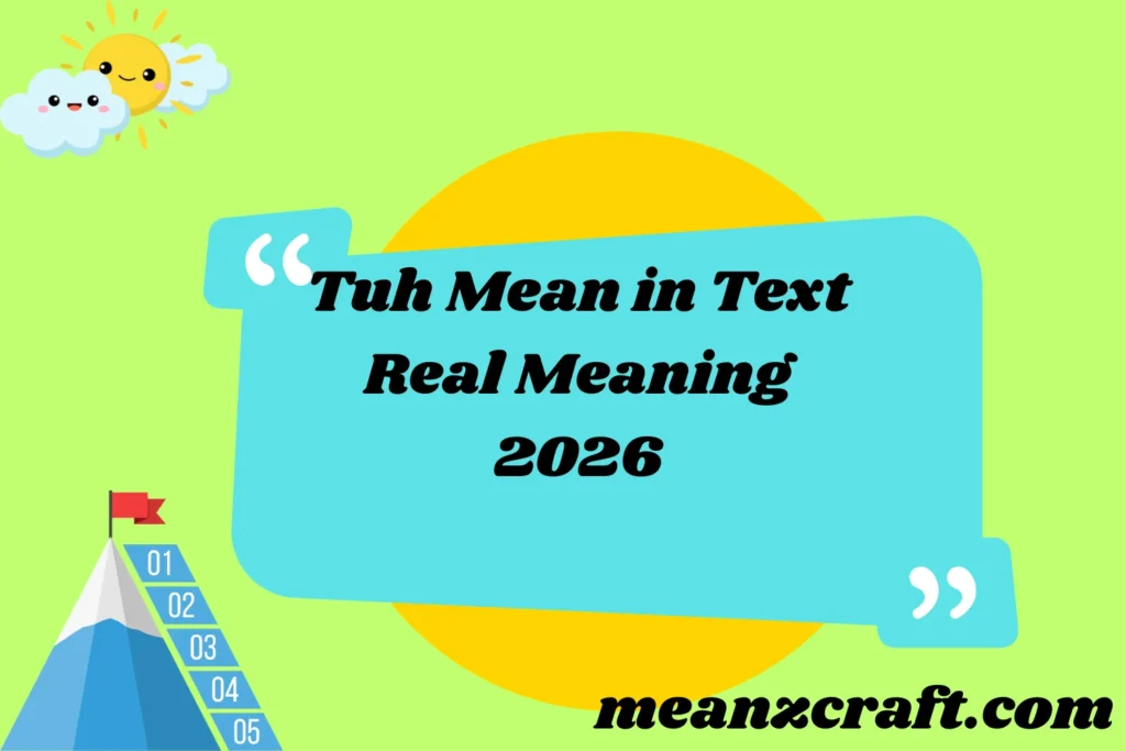 Tuh Mean in Text Real Meaning 2026