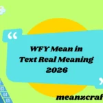 WFY Mean in Text Real Meaning 2026